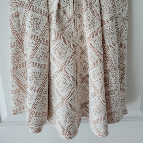 Summer White and Pink Sleeveless Mini Dress Small NWOT - Picture 5 of 5